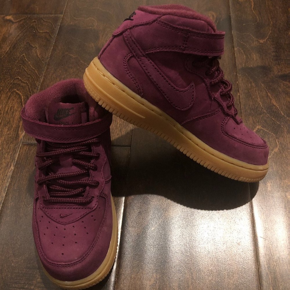 Nike Air Force 1 Maroon - 10C - Like New - SOLD